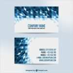 Visitenkarten Design Vorlagen Kostenlos Download Elegant Visitenkarten Dreieck Design