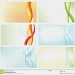 Visitenkarten Hintergrund Vorlagen Gut Abstrakte Hintergrund Visitenkarten Eingestellt Vektor