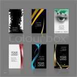 Visitenkarten Hintergrund Vorlagen Neu Ein sortiment Von 6 Moderne Visitenkarten Vorlagen