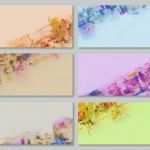 Visitenkarten Hintergrund Vorlagen Wunderbar Conjunto De Fondos Para Tarjetas De Visita — Foto De Stock