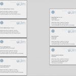 Visitenkarten Hintergrund Vorlagen Wunderbar Corporate Design Entwurf Universität Ulm