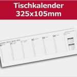 Visitenkarten Kalender 2019 Vorlage Einzigartig Tischkalender 61 Seiten 325x105mm