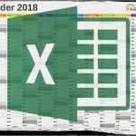 Visitenkarten Kalender 2019 Vorlage Hübsch Excel Kalender 2018 Download