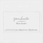 Visitenkarten Musik Vorlagen Hübsch Musik Lehrer Einfache Hand Gezeichnete Visitenkarten