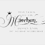 Visitenkarten Musik Vorlagen Schönste Wandtattoo Das Leben ist Ein Märchen