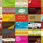 Visitenkarten Muster Vorlagen Kostenlos Wunderbar Elegante Visitenkarten Vorlage 03 Vektor Material Free