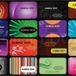 Visitenkarten Vorlagen Für Fotografen Einzigartig Legen Sie Verschiedenen Vorlagen Für Visitenkarten