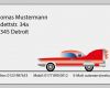 Visitenkarten Vorlagen Pdf Schön Visitenkarte Für Auto Fans
