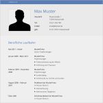 Vita Erstellen Vorlage Einzigartig Lebenslauf Muster & Vorlagen Für Bewerbung 2018