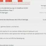 Vodafone Mobilfunkvertrag Kündigen Vorlage Schön Vodafone Widerruf Vorlage Download Chip