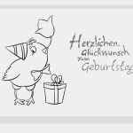 Vogel Vorlage Zum Ausdrucken Schönste Vogel Geschenk Vorlage Zum Ausmalen Zum Geburtstag