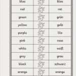 Vokabelliste Vorlage Word Luxus Endlich Pause 2 0 Vokabellisten "colours" & "numbers