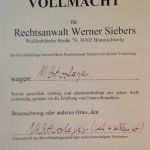 Vollmacht Vorlage Anwalt Erstaunlich Vollmacht