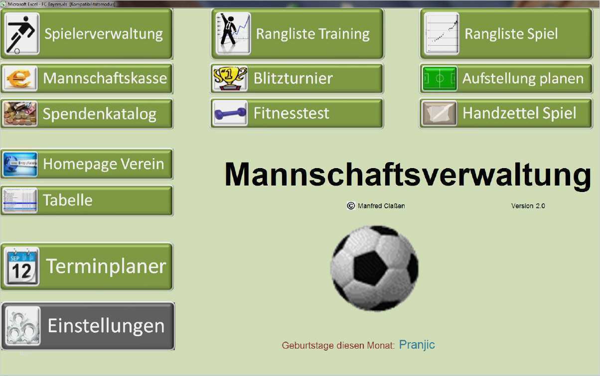 Vorbereitungsplan Fussball Vorlage Angenehm Mannschaftsverwaltung Im Fußball Spielerlisten