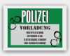 Vorladung Polizei Schriftlich Absagen Vorlage Cool Einladung 18 Geburtstag
