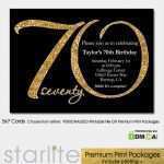 Vorlage 70 Geburtstag Neu Einladung Geburtstag 70 Vorlage Kostenlos