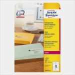 Vorlage Adressetiketten Avery 3652 Bewundernswert Adressetiketten L4772 25