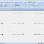 Vorlage Adressetiketten Word Erstaunlich Serienbrief Etiketten In Word 2007 Erstellen