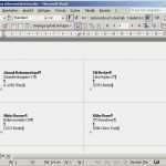 Vorlage Adressetiketten Word Erstaunlich Word 2003 Prof 2 4 5 Aufgabe 11 Adressetiketten