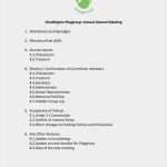 Vorlage Agenda Meeting Luxus Inspirational Template for Non Profit Board Meeting