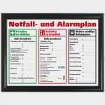 Vorlage Alarmplan Aushang Erstaunlich Schild Aushang Notfallplan Alarmplan A4 A3 Gerahmt Zum