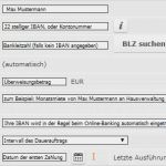 Vorlage änderung Bankverbindung Arbeitgeber Gut 4913 Trodat Printy Iban Swift Stempel Fr 1 Bankverbindung