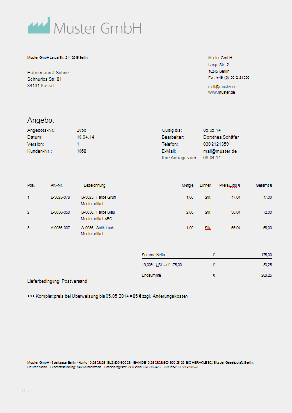 Vorlage Anfrage Angebot Erstaunlich Anfrage formulieren ...