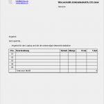 Vorlage Angebot Excel Einzigartig Microsoft Fice