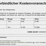 Vorlage Angebot Freiberufler Erstaunlich Gratis Kostenvoranschlag Vorlage &amp; Muster