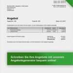 Vorlage Angebotsanfrage Wunderbar Angebot Vorlagen Kostenlos En