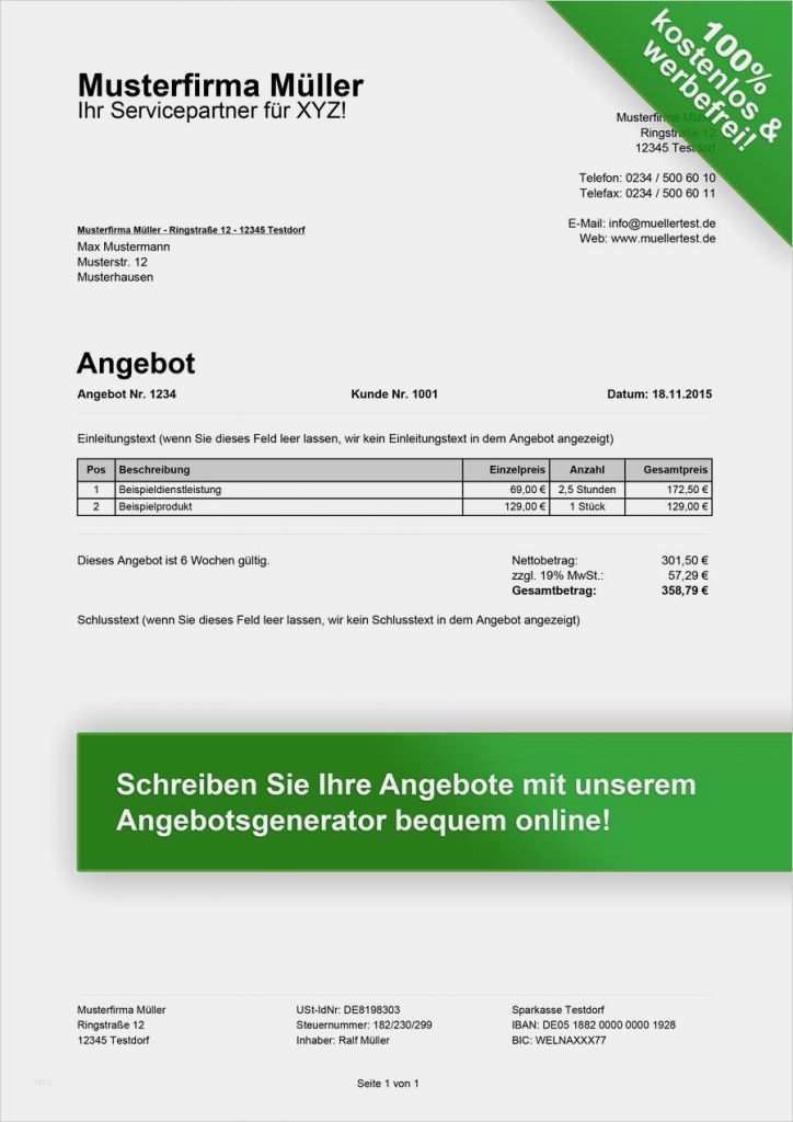 Vorlage Angebotsanfrage Wunderbar Angebot Vorlagen Kostenlos En