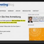 Vorlage Anmeldung Newsletter Beste Das Korrekte Rechtssichere Anmeldeverfahren Mit