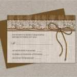 Vorlage Antwortkarte Hochzeit Gut Rustikale Hochzeit Rsvp Karte Diy Druckbare Hochzeit