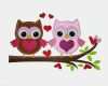 Vorlage Applikation Hübsch Stickdatei Valentine Cute Owls ast Eulen Appli 16 99 X 10