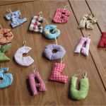 Vorlage Applikation Neu Buchstaben Zum Aufhängen Nähen