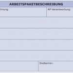 Vorlage Arbeitspaketbeschreibung Gut Methoden Projektmanagement Opm Beratung Bertram Koch