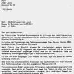 Vorlage Arztbrief Gut Deutscher Bundestag – Petitionsausschuss