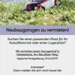 Vorlage Aushang Hausmeister Gut Vermietung Von Garagen Funktionierende Kapitalanlagen