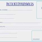 Vorlage Ausweis Erstaunlich Detektivausweis Vorlage Pdf