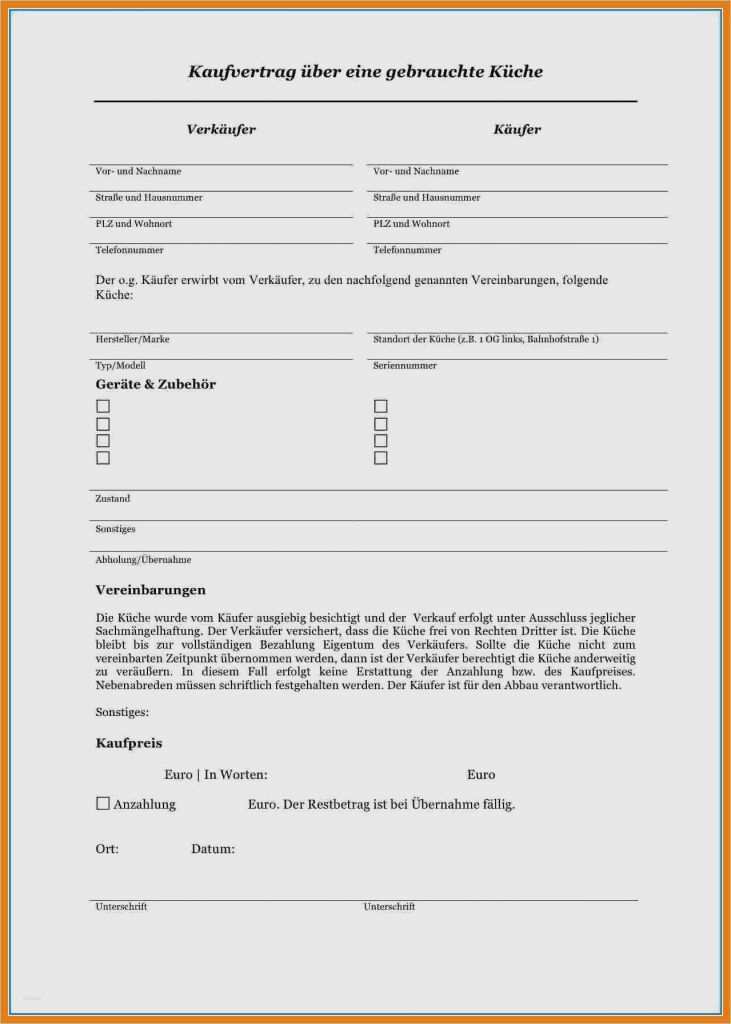 Vorlage Autoverkauf Privat Gut 8 Kaufvertrag Anzahlung Muster