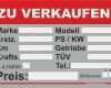 Vorlage Autoverkauf Schild Erstaunlich 40x60cm Aufkleber Schild Auto Zu Verkaufen Pkw Kfz Ps Kw