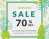 Vorlage Banner Best Of Summer Sale Banner Vorlage Mit Palmblättern