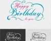 Vorlage Banner Wunderbar Happy Birthday Kalligrafischen Und Typografischen Design