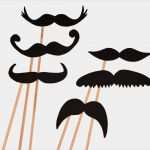 Vorlage Bart Einzigartig Booth Essential Schnurrbart Am Stiel