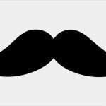 Vorlage Bart Erstaunlich Moustache Vorlage