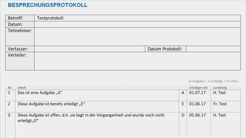 Vorlage Bautagesbericht Genial Protokoll Vorlage Word ...