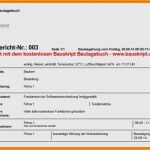 Vorlage Bautagesbericht Inspiration 17 Bautagesbericht Vorlage
