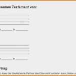 Vorlage Berliner Testament Zum Ausdrucken Beste 60 Wunderbar Testament Vorlage 2017 Bilder