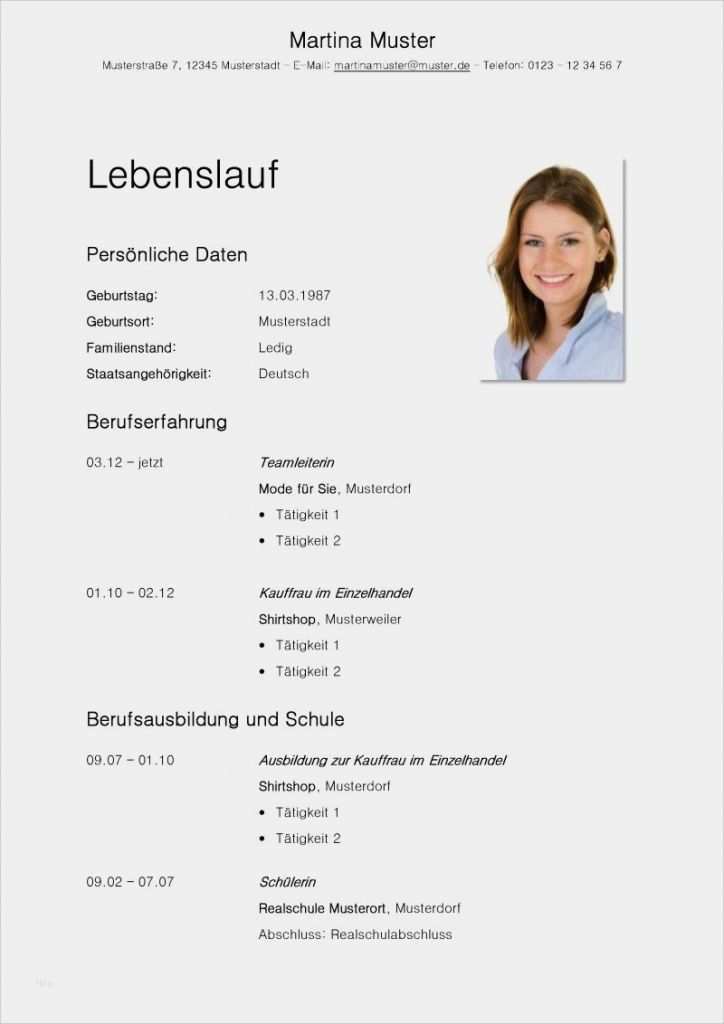 Vorlage Bewerbung Ausbildung Rettungssanitäter Einzigartig Lebenslauf Weiterbildung Muster Schön Lebenslauf