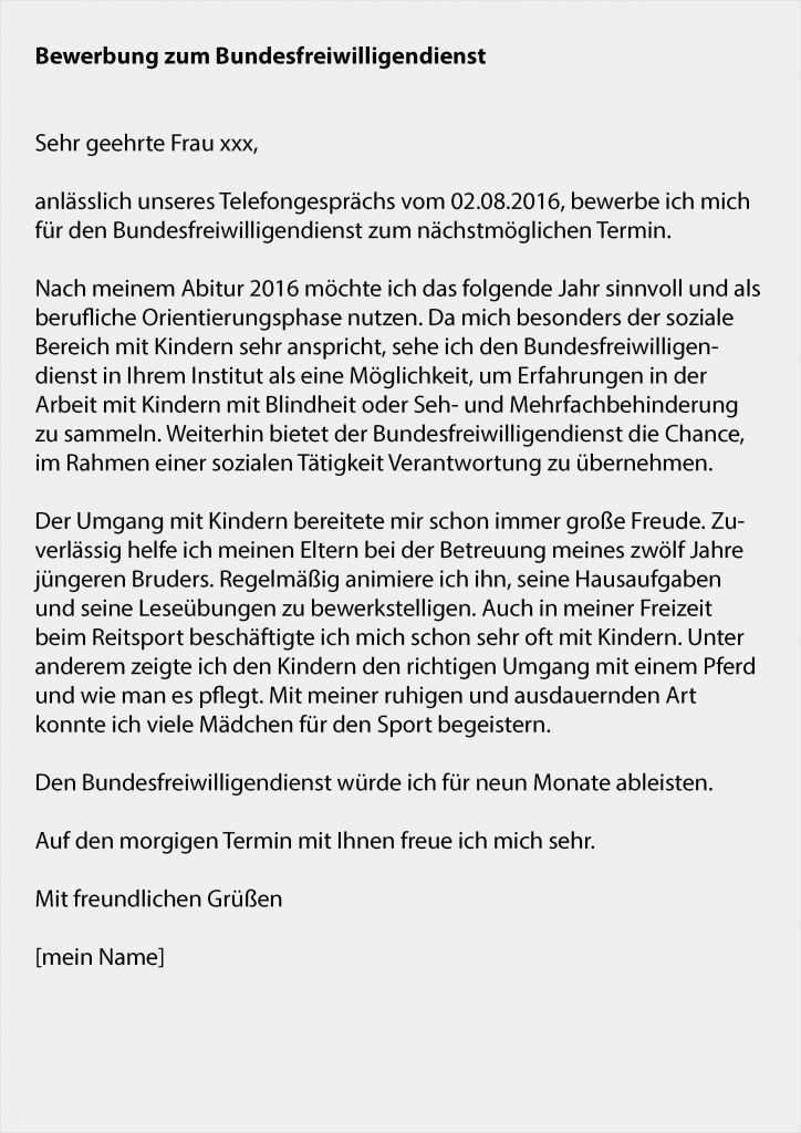Vorlage Bewerbung Duales Studium soziale Arbeit Wunderbar ...